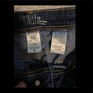 High rise jegging